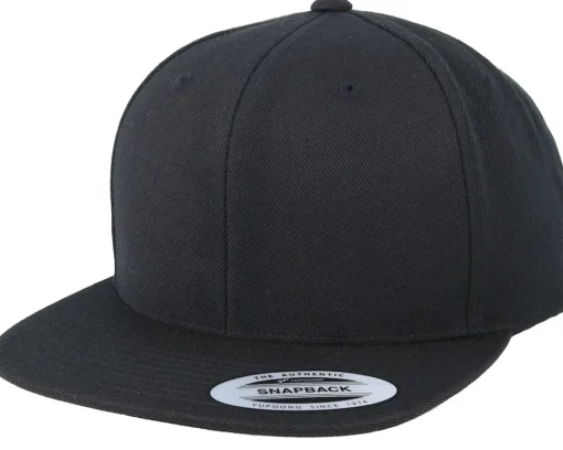 Snapback | Blanks-Yupoong /Purple Snapback - Black