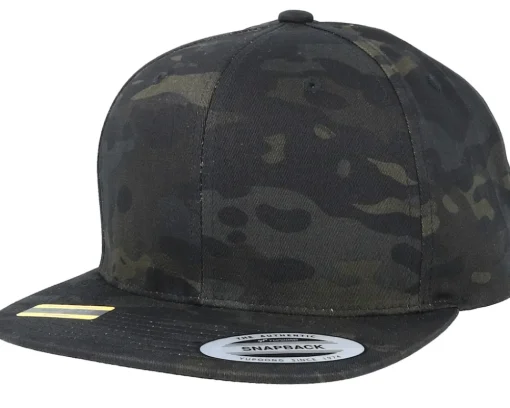 Snapback | Blanks-Yupoong /Purple Snapback - Black