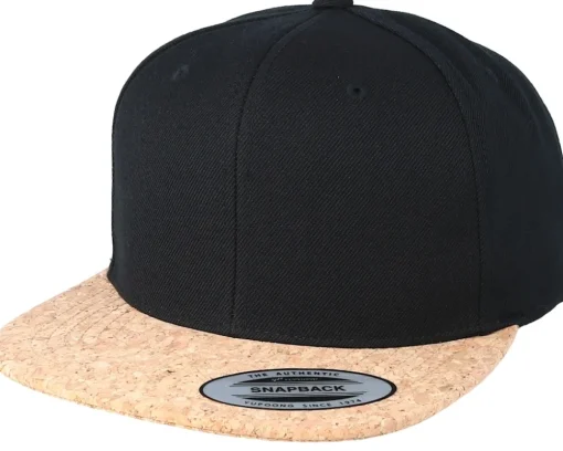 Snapback | Blanks-Yupoong /Purple Snapback - Black