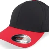 Blanks-Flexfit Black/Red Wooly Combed -