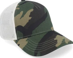 Blanks-American Needle Blank Brush Twill Valin Ivory/Camouflage Trucker -