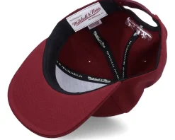Sale Mitchell & Ness Blank Burgundy Snapback -