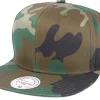 Snapback-Mitchell & Ness Blank Camo Snapback -