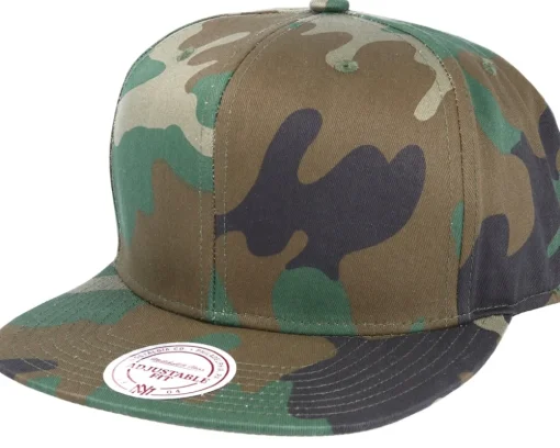 Snapback-Mitchell & Ness Blank Camo Snapback -