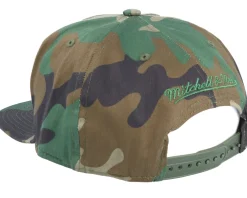 Snapback-Mitchell & Ness Blank Camo Snapback -