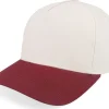 Blanks-Equip Blank Canvas Beige/Burgundy A-frame Adj - Red, Beige