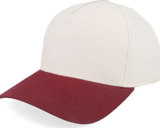 Blanks-Equip Blank Canvas Beige/Burgundy A-frame Adj - Red, Beige