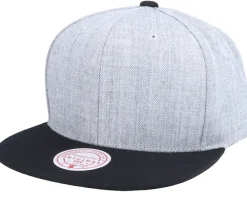 Hot Mitchell & Ness Blank Grey/Black Snapback -