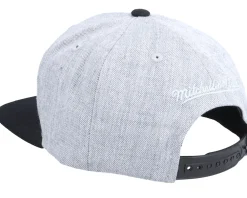 Hot Mitchell & Ness Blank Grey/Black Snapback -