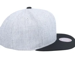 Hot Mitchell & Ness Blank Grey/Black Snapback -