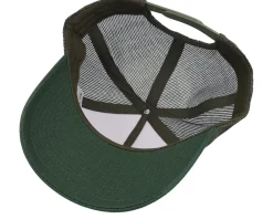 Fashion Equip Blank Stone/Olive/Dark Green A-frame Trucker - Grey, Green