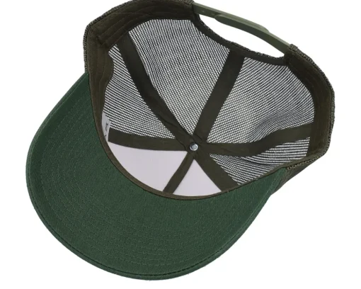 Fashion Equip Blank Stone/Olive/Dark Green A-frame Trucker - Grey, Green