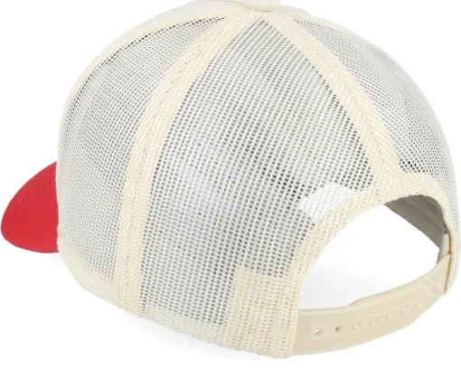 Trucker | Blanks-Equip Blank Stone/Red A-frame Trucker - Grey, Red