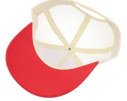 Trucker | Blanks-Equip Blank Stone/Red A-frame Trucker - Grey, Red