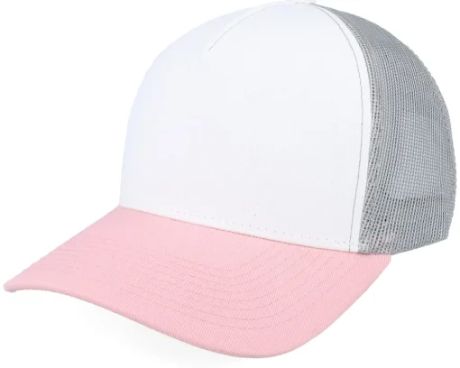 Trucker | Blanks-Equip Blank Stone/Red A-frame Trucker - Grey, Red