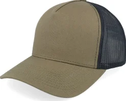 Trucker | Blanks-Equip Blank White/Light Grey/Light Pink A-frame Trucker - Pink, White, Grey