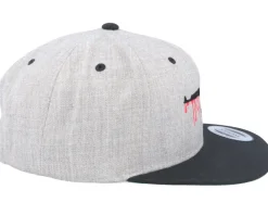 Snapback-GUNS n SKULLS Bloody AK47 Grey/Black Snapback -