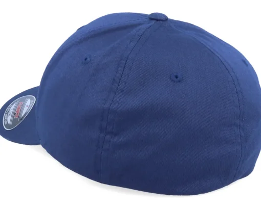 New Origami Blue Paper Crab Navy Flexfit -
