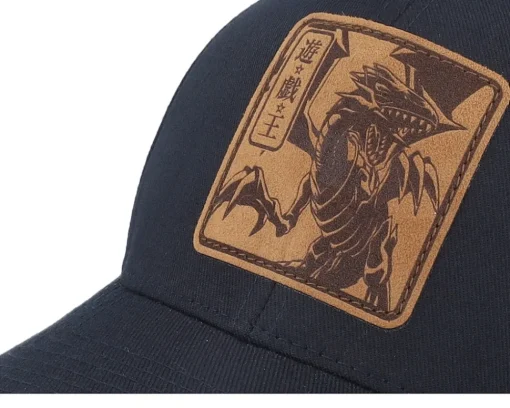 Flexfit-Yu-Gi-Oh! Blue-eyes White Dragon Engraved Flexfit - Yu-Gi-Oh Black