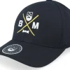Outlet Bearded Man BM Cross Black Flexfit -