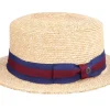 Clearance Jaxon & James Boater Hat Natural Straw Hat -
