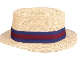 Clearance Jaxon & James Boater Hat Natural Straw Hat -