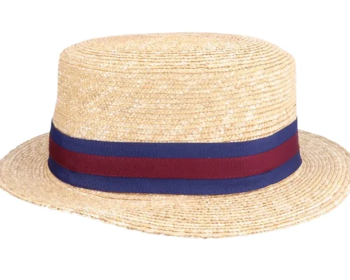 Clearance Jaxon & James Boater Hat Natural Straw Hat -