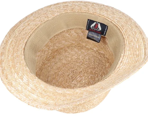 Clearance Jaxon & James Boater Hat Natural Straw Hat -