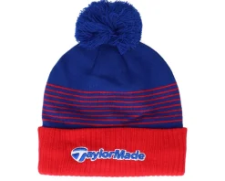 Clearance Taylor Made Bobble beanie red royal Pom -
