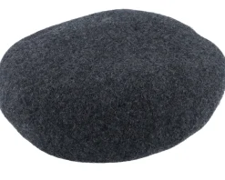 Sale Seeberger Boiled Wool Black Beret -