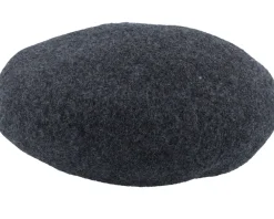 Sale Seeberger Boiled Wool Black Beret -