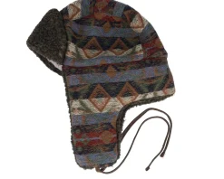 Hot Stetson Bomber Ethnic Jacquard Navy/Blue/Beige/Red Trapper -