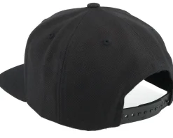 Snapback-Bearded Man Bone Beard Axes Black Snapback -