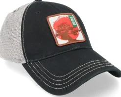 Trucker-Yapan Bonsai Tree 111 Split Black/Charcoal Trucker -