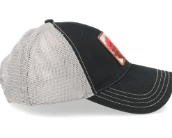 Trucker-Yapan Bonsai Tree 111 Split Black/Charcoal Trucker -