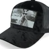 Velvet Caps-Calza Pennello Boss Kangaroo Velvet A-frame Trucker - Black