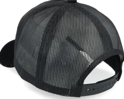 Velvet Caps-Calza Pennello Boss Kangaroo Velvet A-frame Trucker - Black