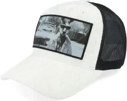 Velvet Caps-Calza Pennello Boss Kangaroo Velvet A-frame Trucker - Black