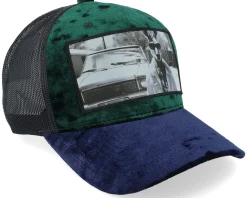 Velvet Caps-Calza Pennello Boss Kangaroo Velvet /Navy Black A-frame - Green