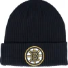 Clearance Fanatics Boston Bruins Core Knit Black Cuff -
