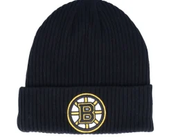 Clearance Fanatics Boston Bruins Core Knit Black Cuff -