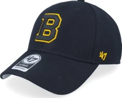 Adjustable-47 Brand Boston Bruins Mvp Black/Yellow Adjustable -