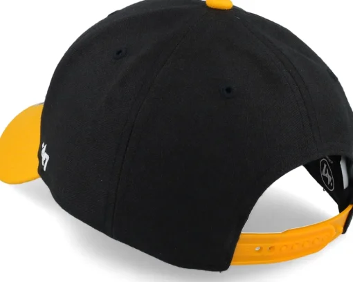 Adjustable-47 Brand Boston Bruins NHL Sure Shot Tt '47 Mvp Black/Yellow Adjustable -