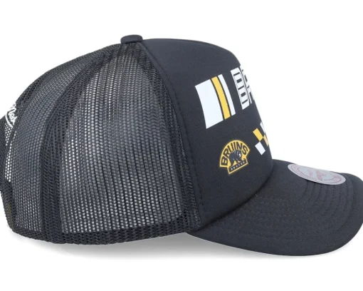 Trucker-Mitchell & Ness Boston Bruins Speedway Hwc Trucker - Black