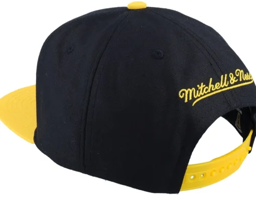 Snapback-Mitchell & Ness Boston Bruins Team 2 Tone 2.0 /Yellow Snapback - Black