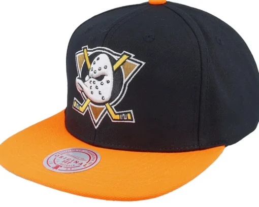 Snapback-Mitchell & Ness Boston Bruins Team 2 Tone 2.0 /Yellow Snapback - Black