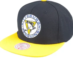Snapback-Mitchell & Ness Boston Bruins Team 2 Tone 2.0 /Yellow Snapback - Black
