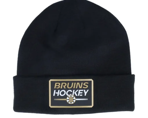 Best Fanatics Boston Bruins 100th Anniversary Black Cuff -
