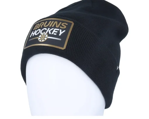 Best Fanatics Boston Bruins 100th Anniversary Black Cuff -