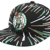 Snapback-Mitchell & Ness Boston Celtics Burst Deadstock Snapback - Black